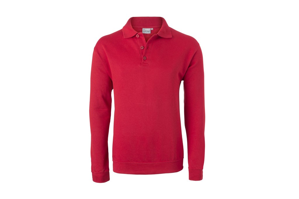 HAVEP® Basic Polo sweater Rood