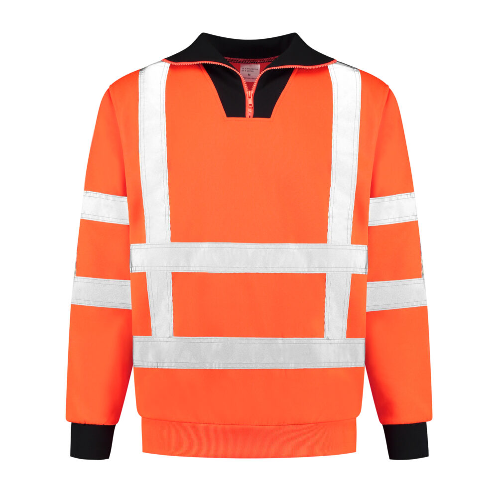 Bestex Sweater fluo-oranje
