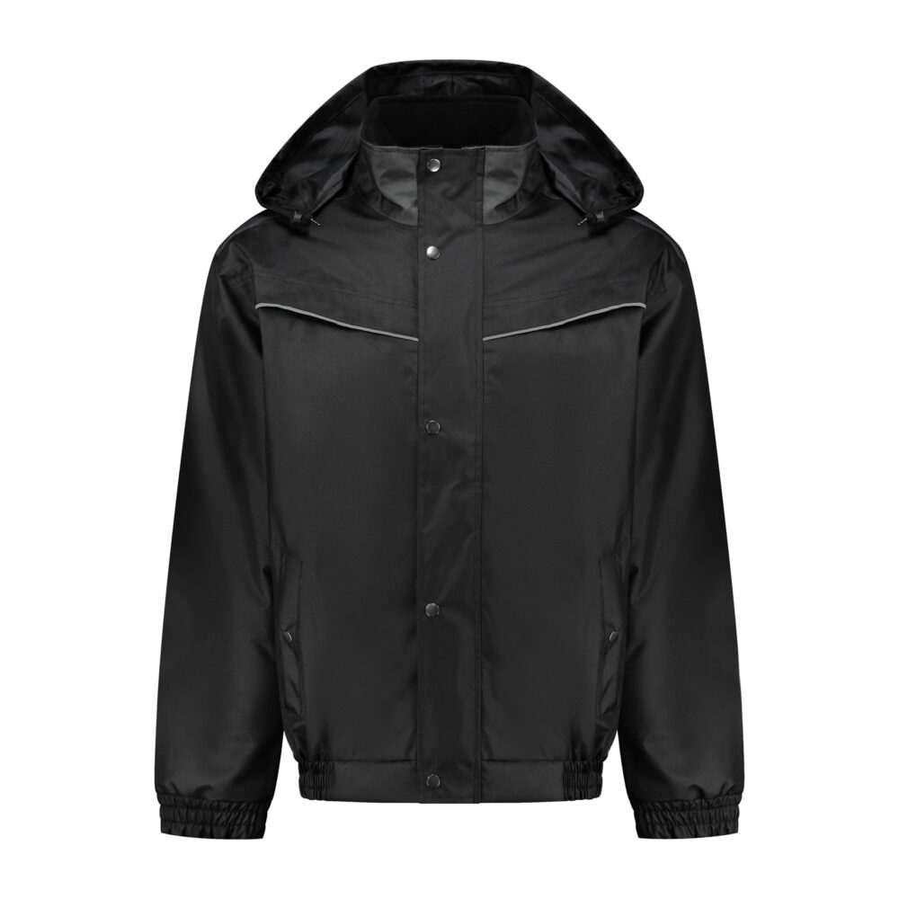 Bestex pilotjack zwart/grijs