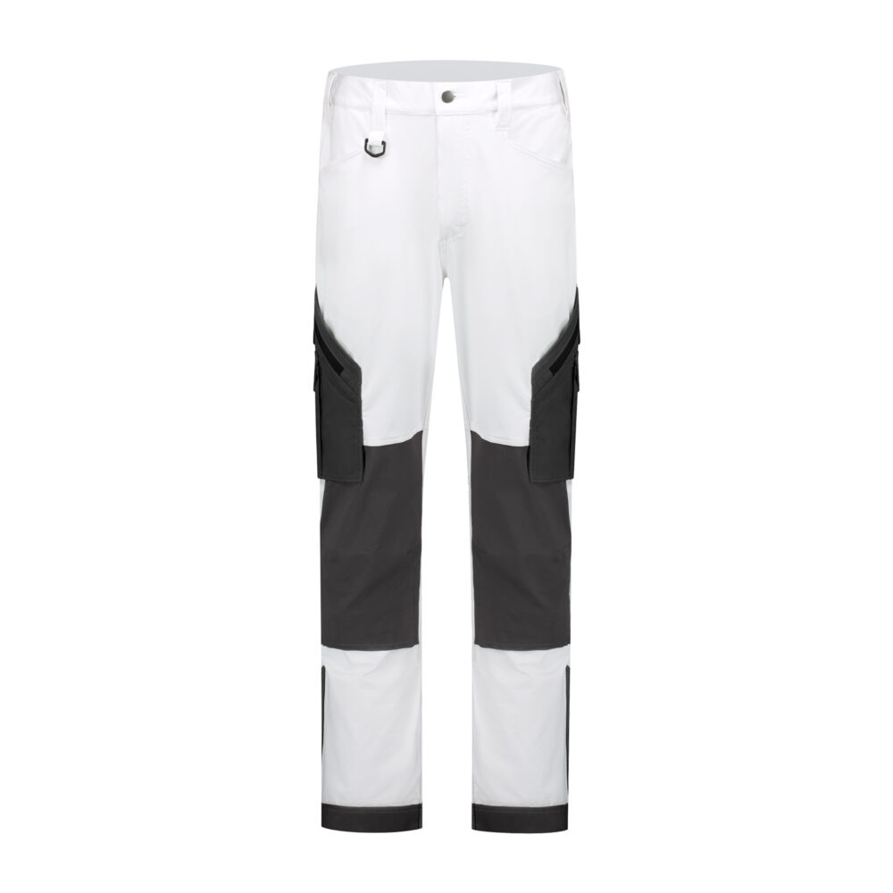 Bestex Werkbroek wit/grijs