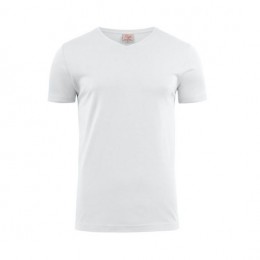 Printer Heavy V-neck T-shirt 2264024 navy/marine