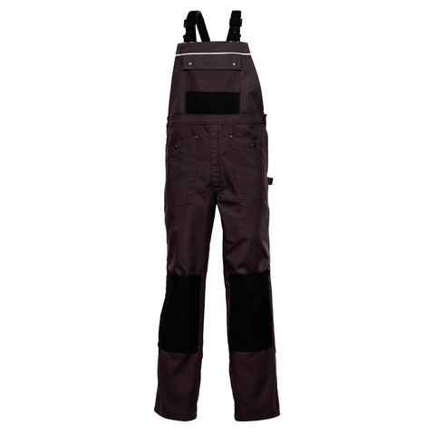 HAVEP® Worker.pro Amerikaanse overall/Bretelbroek Charcoal grey/zwart