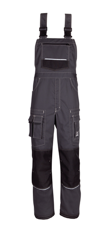 HAVEP® Titan Amerikaanse overall/Bretelbroek Charcoal grey/zwart