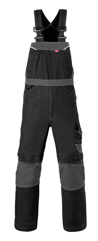 HAVEP® Attitude Amerikaanse overall/Bretelbroek zwart/charcoal grijs