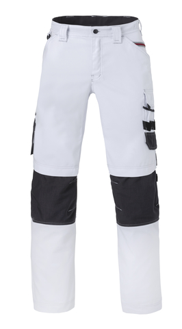 HAVEP® Attitude Werkbroek wit/charcoal grijs