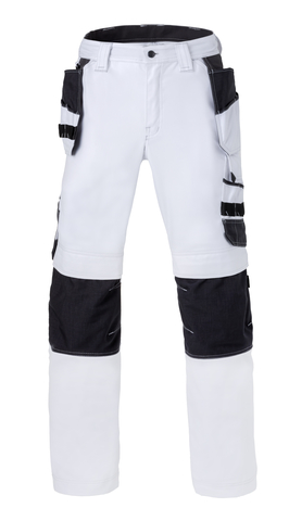 HAVEP® Attitude Werkbroek wit/charcoal grijs