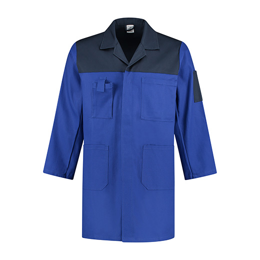 Bestex Stofjas korenblauw/navy  2-kleurig