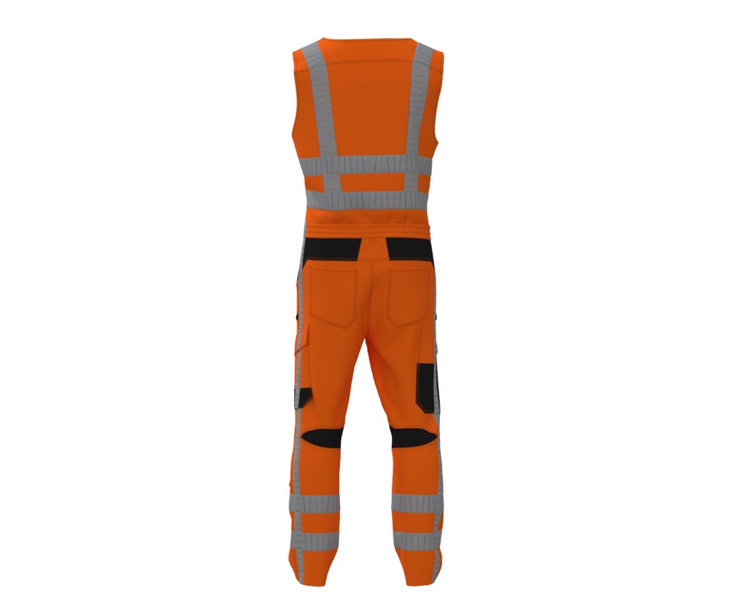 Bestex Bodybroek Fluo oranje