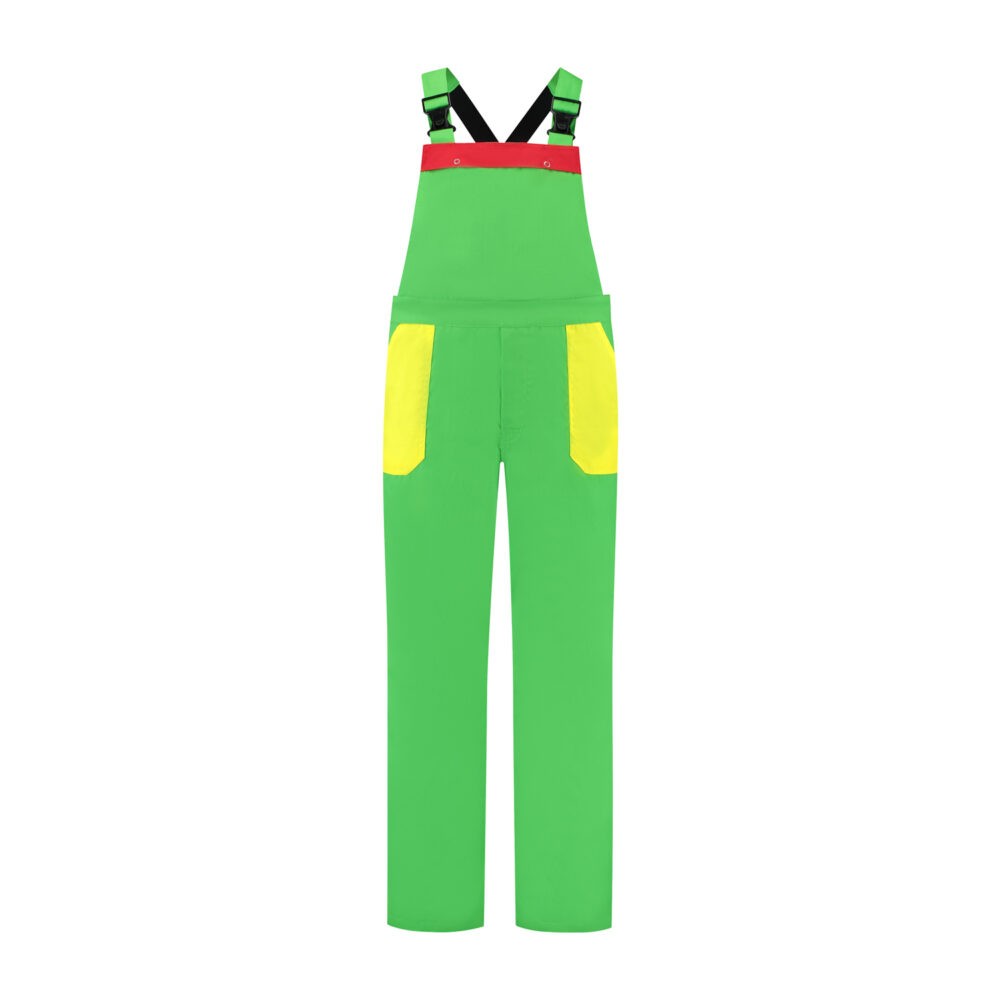 Bestex Tuinbroek groen/geel/rood