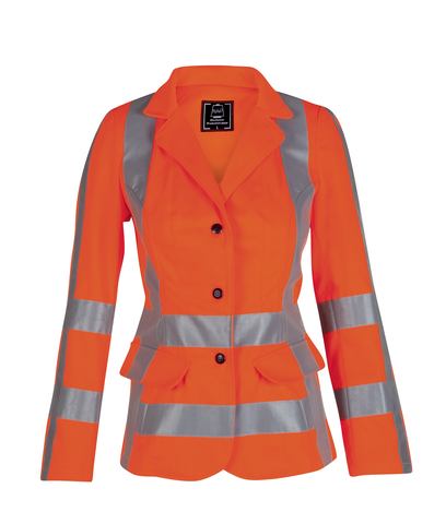 HAVEP® High Visibility Dames korte jas fluo oranje
