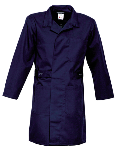 HAVEP® Basic Lange jas/Stofjas Marineblauw