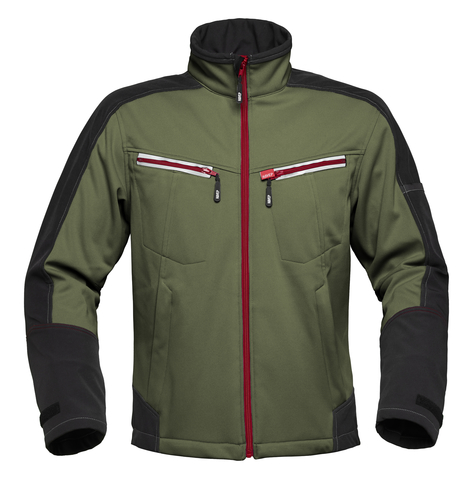 HAVEP® Attitude Softshell bosbouw groen/charcoal grijs