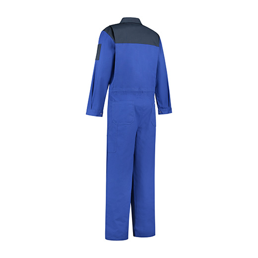Bestex Overall korenblauw-navy  2-kleurig